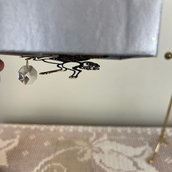 Vintage AURALIM 24k gold plated Christmas tree ornament || Christmas decoration - Picture 9 of 9